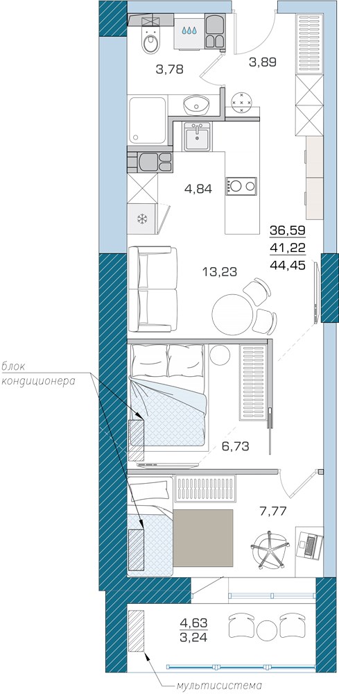 Квартира 3.10